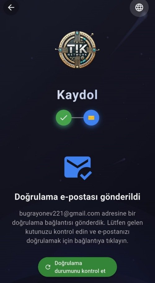 tikcoin network kayıt olma resmi 2