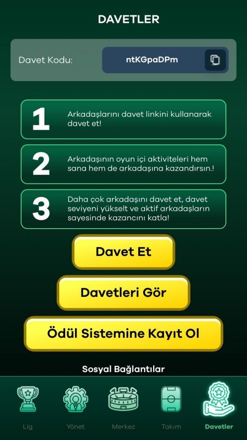 Efsane Başkan Davet Kodu 5 efsane başkan davet kodu ile üyelik