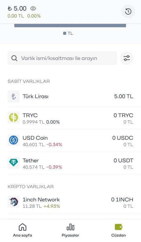 Efsane Başkan Davet Kodu 13 paribu kripto borsası cüzdanı